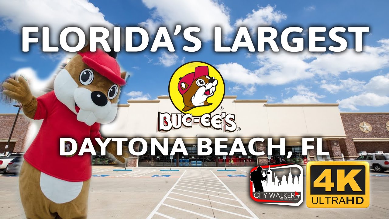 Florida's LARGEST Bucee's, Daytona Beach, FL Walking tour DAYTONA