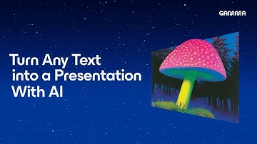 Turn Text into Stunning Presentations with AI | Gamma Tutorial