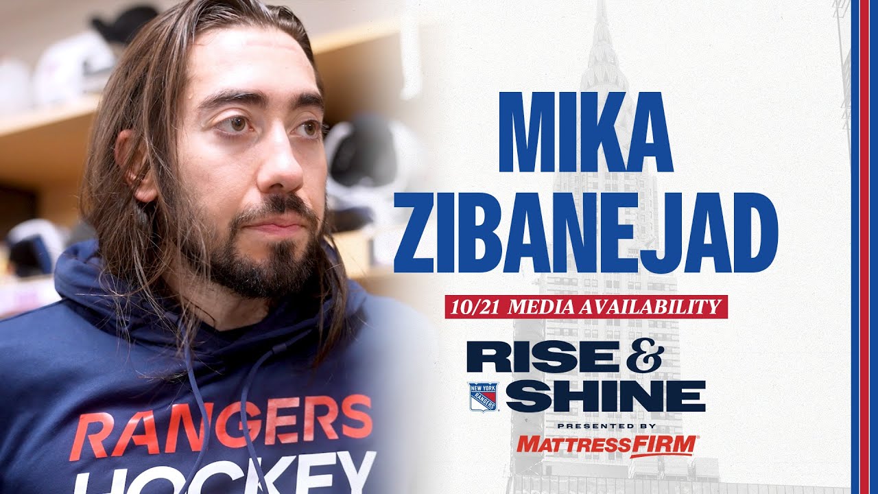 ✓TODAY'S LATEST NEWS FROM THE NEW YORK RANGERS! MIKA ZIBANEJAD