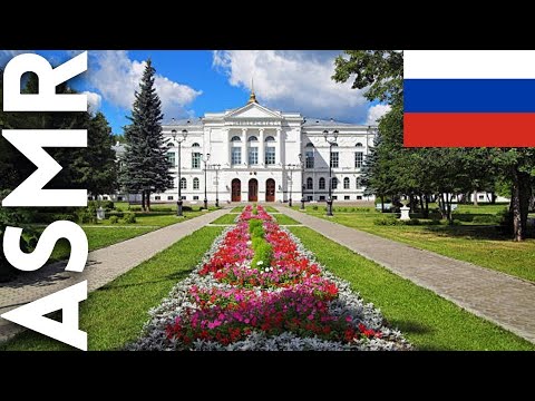 АСМР Карта России с городами 🇷🇺
