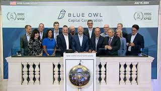 Blue Owl Capital Corporation (NYSE: OBDC) Rings The Closing Bell®