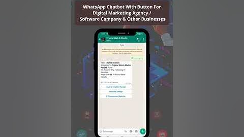 🔸WhatsApp ChatBot With Button For Digital Marketing Agency / Software Company & Other Businesses.🔸