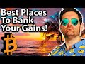 Top 10 Countries To BANK Crypto Gains!! 🌎