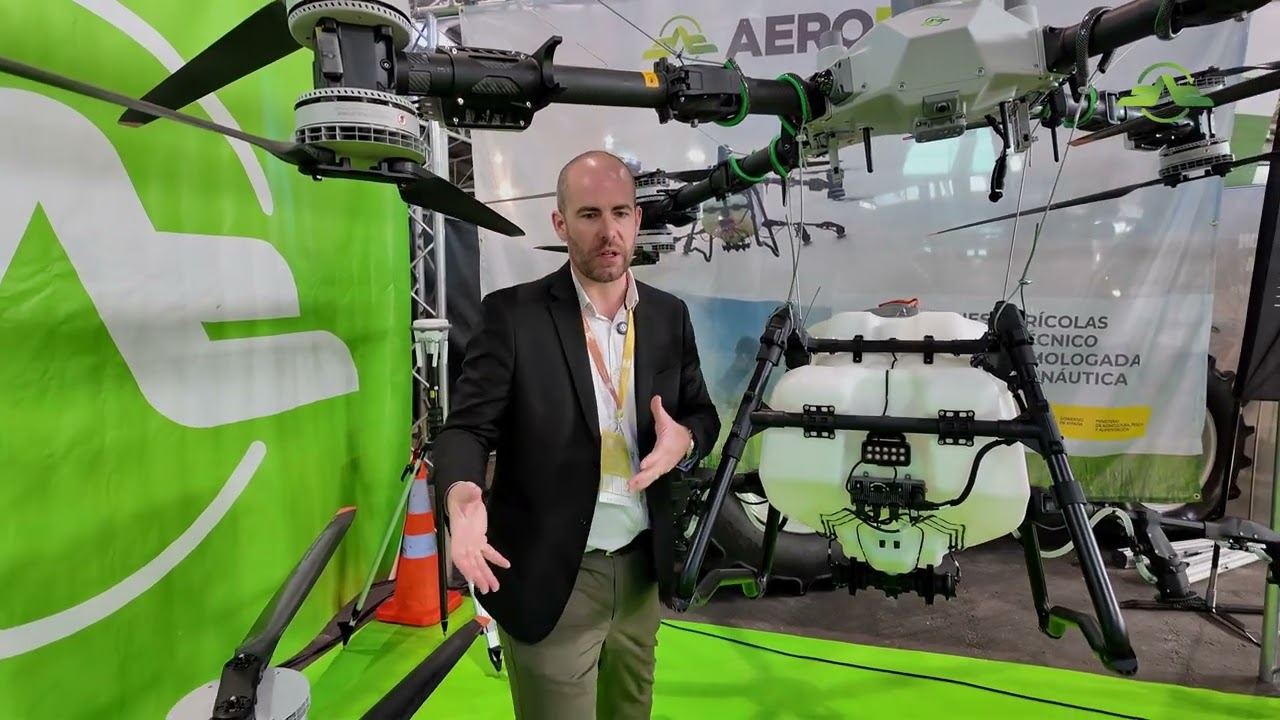 DJI Agras T100: Diferencias entre sus 3 módulos | Presentación en Agrobiotech Innovation Forum
