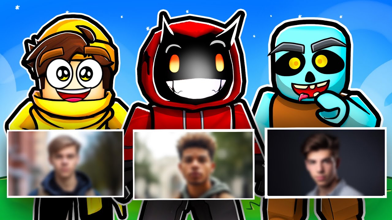 We Played As Our IRL AVATARS In ROBLOX...