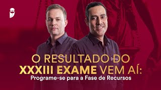 Resultado Do Xxxiii Exame Vem A Programese Para A Fase De Recursos