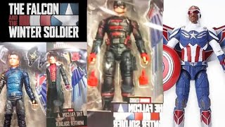 NEW Marvel Legends The Falcon and the Winter Soldier Disney Plus Figures Leaked! Captain America BAF