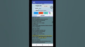 [30 Mei 2025] Demo aplikasi CRUD pendataan judul tugas akhir mahasiswa(Mit App Inventor)