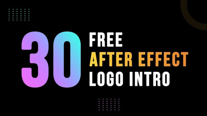 30 Unique Logo Intro After Effects Template Free Download | Logo Reveal After Effect Template - YouTube the-people-s-template-free-project-bluefx