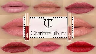 NEW* CHARLOTTE TILBURY HOLLYWOOD LIPS | SWATCHES & REVIEW!