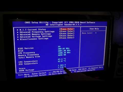 My BIOS Settings | Doovi