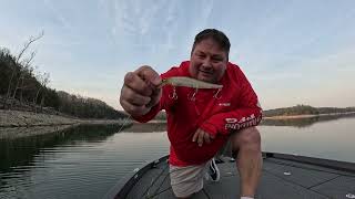 Table Rock Lake Fishing March 1, 2026.