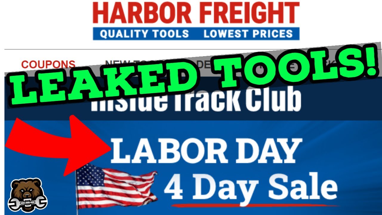 Harbor Freight Labor Day Sale +Leaked!