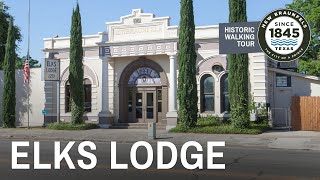 New Braunfels Walking Tour - D/W44 NEW BRAUNFELS SOCIAL CLUB Elks Lodge