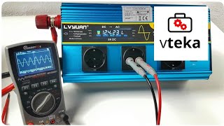 Lvyuan voltage converter 3000 W, pure sine, 12V DC/230V AC 50Hz