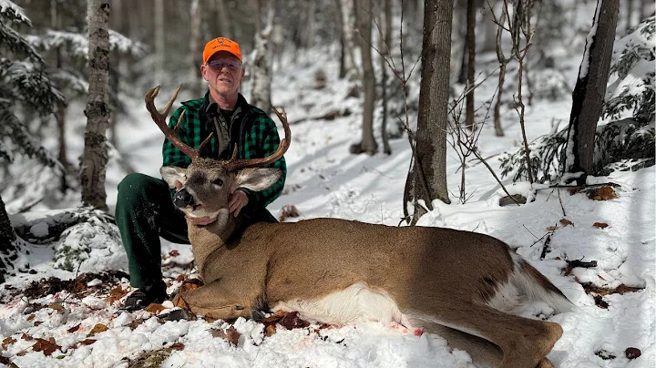 Tracking a Big Woods Buck in the Adirondacks! | Big Racked 10 Point!