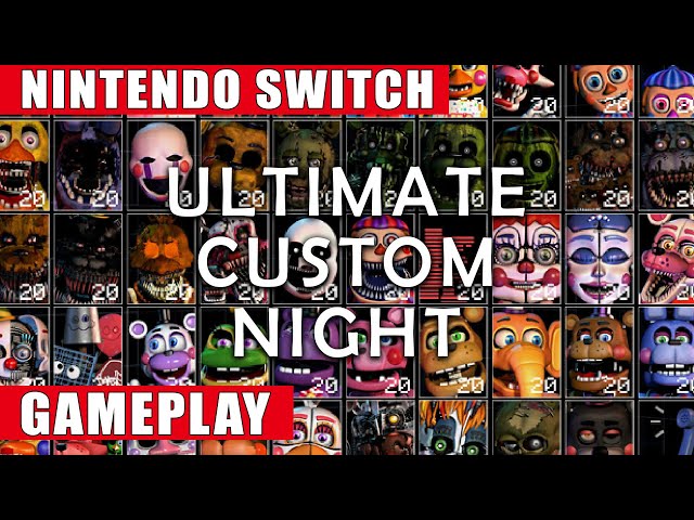 Mashup” de Five Nights at Freddy's, jogo Ultimate Custom Night é anunciado  para o Switch