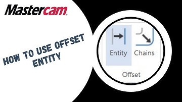 How to use Offset Entity command in Mastercam 2024 in Hindi | Learn Mastercam