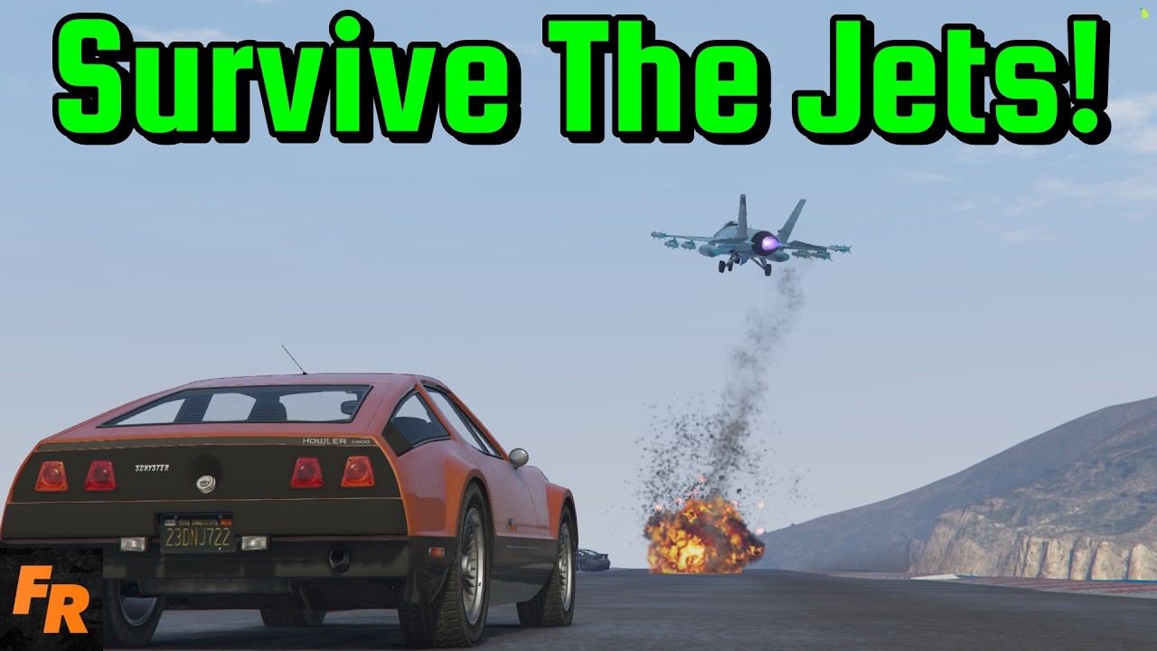 Survive The Jets! - Gta 5 Challenge
