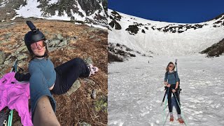 What it Looks Like to Hike and Ski Tuckerman Ravine