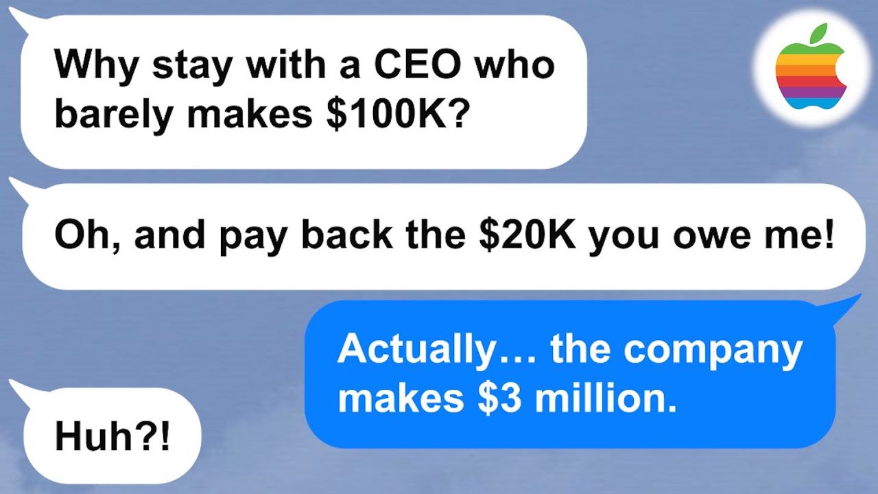 【Apple】Gold-digging wife cheats—Then finds out how much I REALLY make!