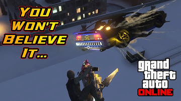 Epic fight Oppressor MKII with explosive MG vs Deluxo GTA Online