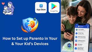 Set up Parento in Your Child's Device: live GPS, Cyberbullying, Screen Time & App control, SOS tools screenshot 4