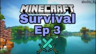 I Made A Farm In My Survival World Minecraft Gameplay #3