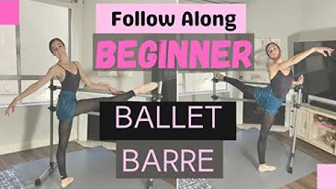 FOLLOW ALONG BEGINNER BALLET BARRE | Basic Ballet ...
