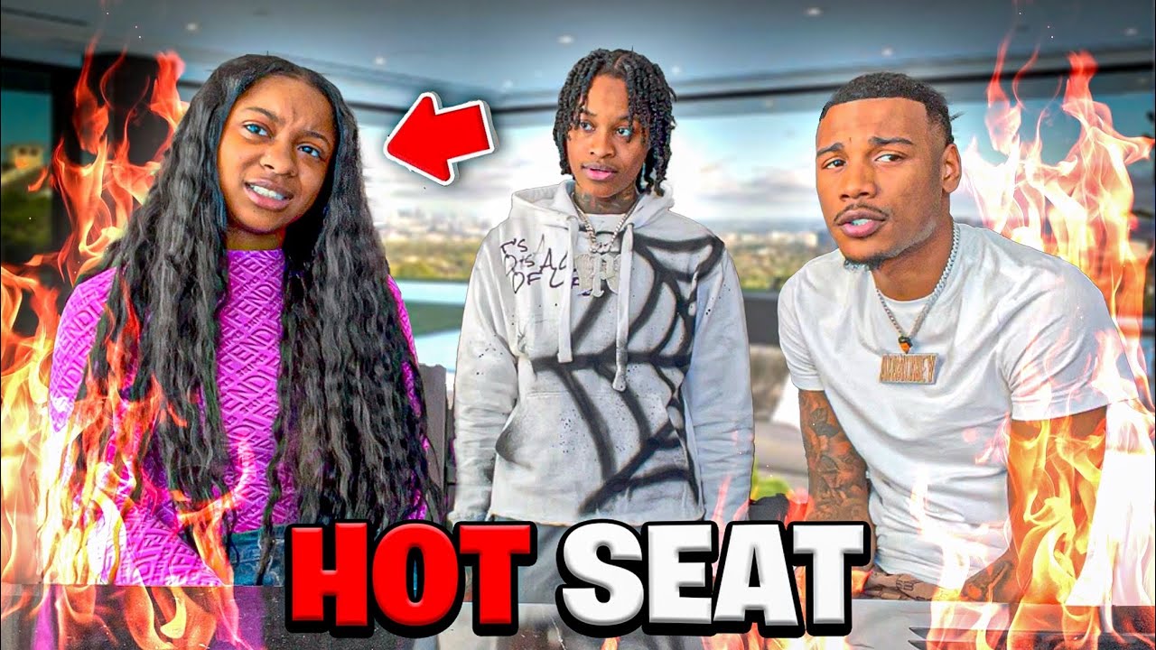 I PUT ARMON AND REGINAE IN THE HOT SEAT! *VERY SPICY*