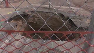 Collapsed sewer line causes closure of Second St. at Woodward in Albuquerque
