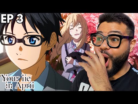 KAORI É INSANA! YOUR LIE IN APRIL Episódio 2 REACT “SHIGATSU WA KIMI NO USO”  