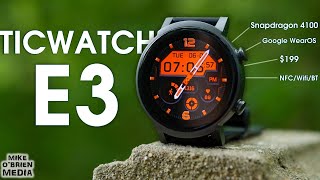 NEW TicWatch E3 (An Affordable Smartwatch better than Flagships)