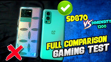 IQOO neo 6 vs one plus Nord 2 bgmi test | IQoo neo 6 vs one plus Nord 2 speed test