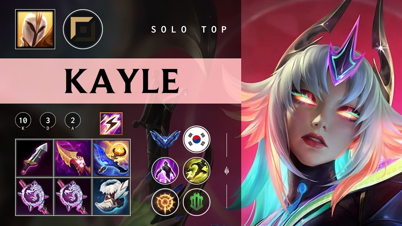 Kayle Top vs Renekton - KR Diamond Patch 26.03