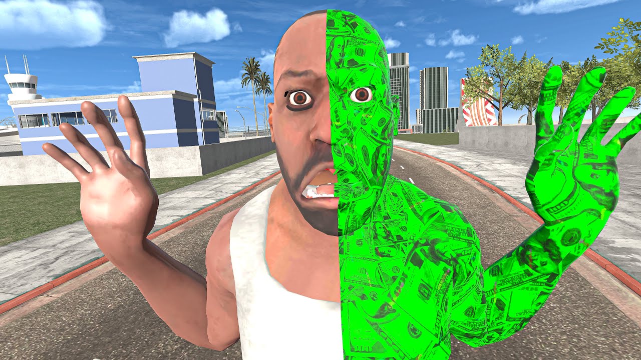 Franklin Touch Anything Turns Into Money In Indian Bike Driving 3d