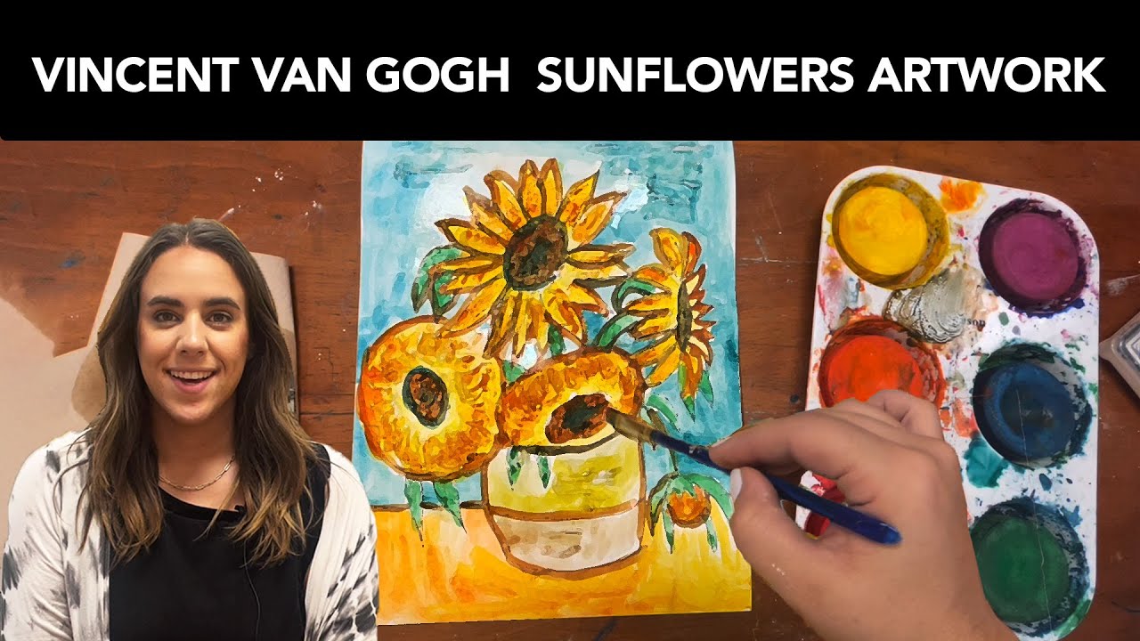 how-to-draw-and-paint-vincent-van-gogh-s-sunflowers-for-kids-youtube