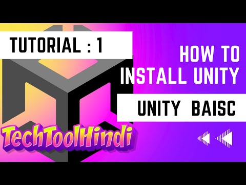 How to Install Unity Properly without errors || Unity Basic || Unity Tutorial 1 || TechToolHindi