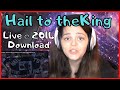 Avenged Sevenfold  "Hail to the King"  (Live @ Download 2014)  REACTION