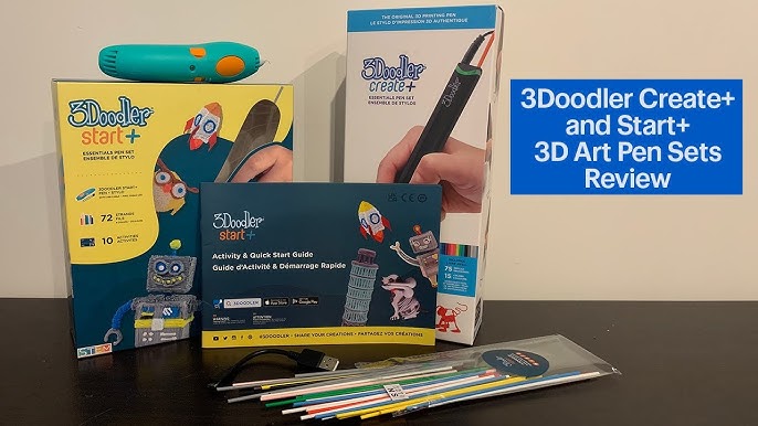 3Doodler Start+ Essentials 3D Printing Pen Set