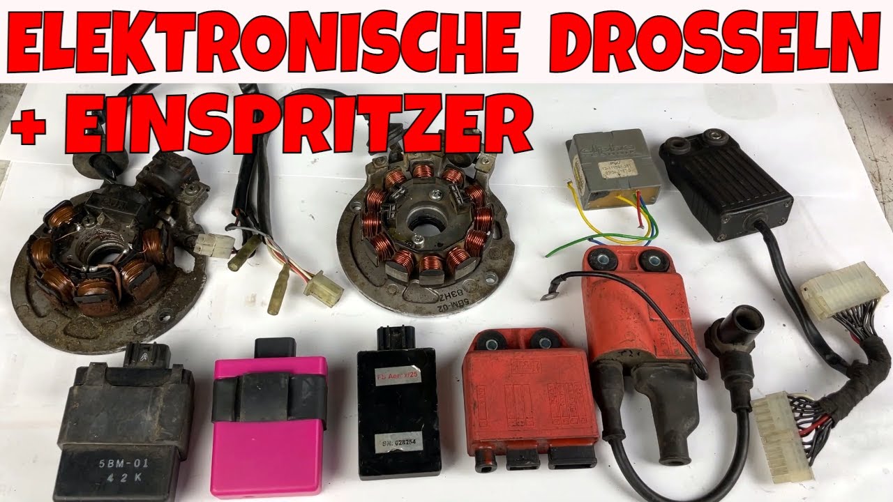 Roller Von 45 Auf 25 Drosseln Und Ummelden Kosten ALLE elektrischen Drosseln beim Roller Cdi Mofadrossel Lichtmaschine