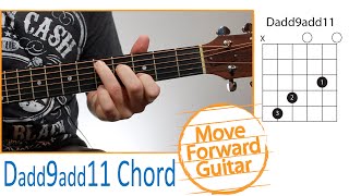 guitar chords for beginners - dadd9 add11