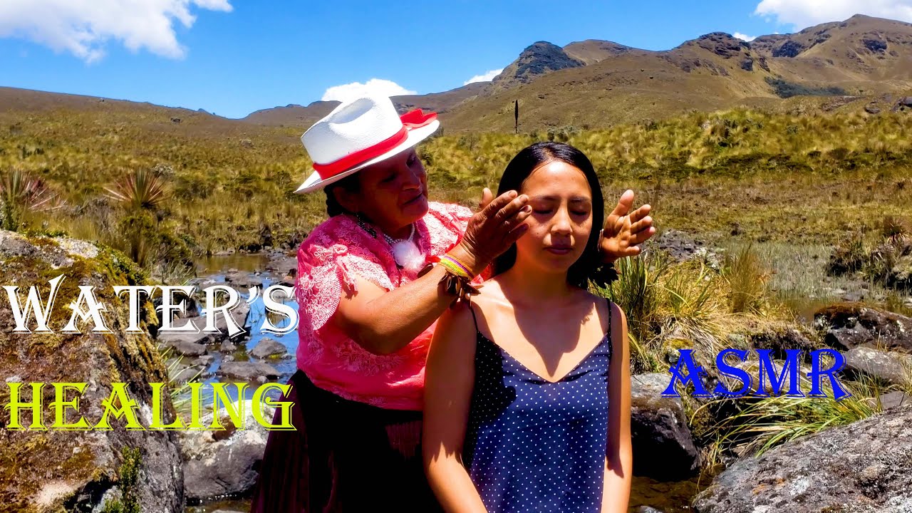 WATER'S DEEP HEALING BY YACHAK ROSITA MARIA, HAIR CRACKING, REMOVING BAD ENERGIES, SOFT ASMR