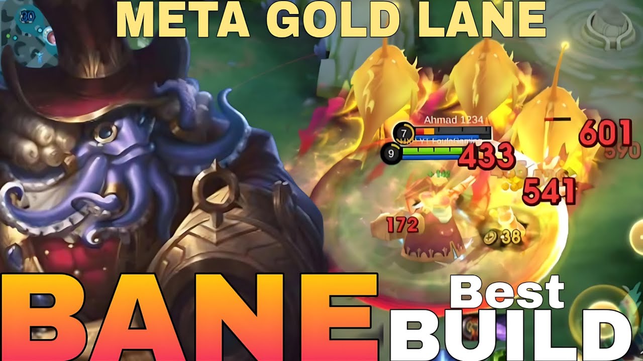 Bane gold lane is the new meta! Best build 2025 ~ MLBB