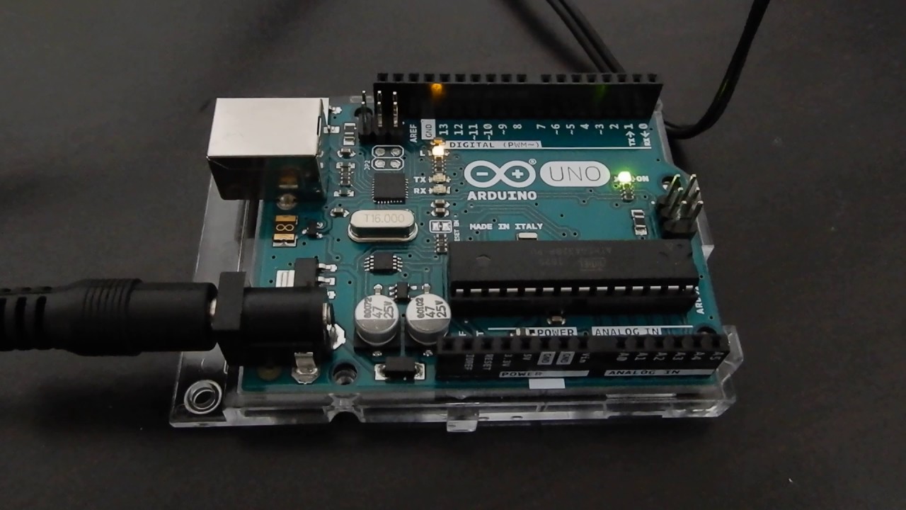 Morse Code (S.O.S.) Blinking from Arduino - Arduinoからモールス信号(SOS)発信 ...