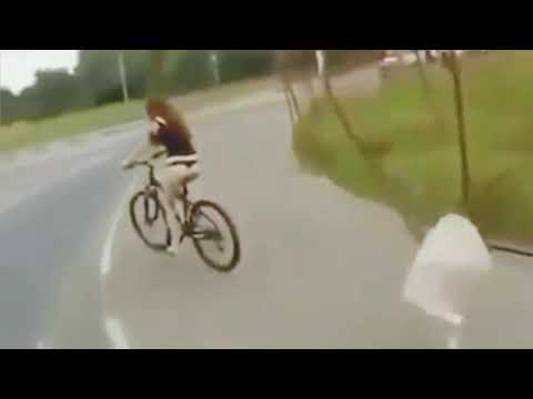 Girls skirt fall off while riding bicycle 😂😂🤣/ funny wardrobe fails😂😂 #shorts