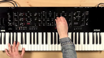 Korg Prologue Overview/Tutorial Part 4: Modulation – ADSR, LFO