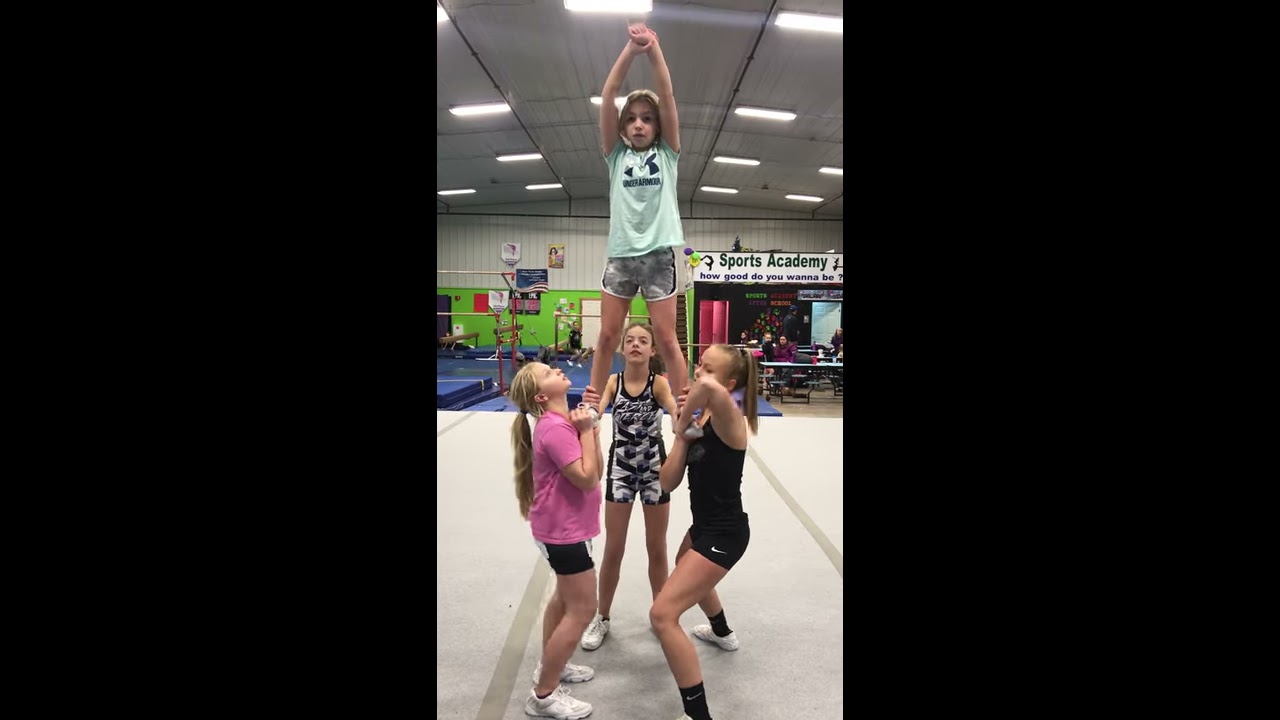 How To Do A Level 3 Cheer Stunt