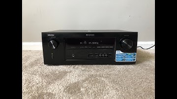How to Factory Reset Denon AVR-2313CI 7.2 HDMI 4K Home Theater Surround Receiver