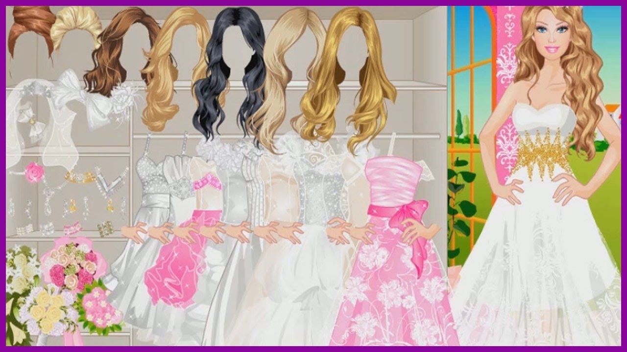 BARBIE WEDDING FUN jogo online no